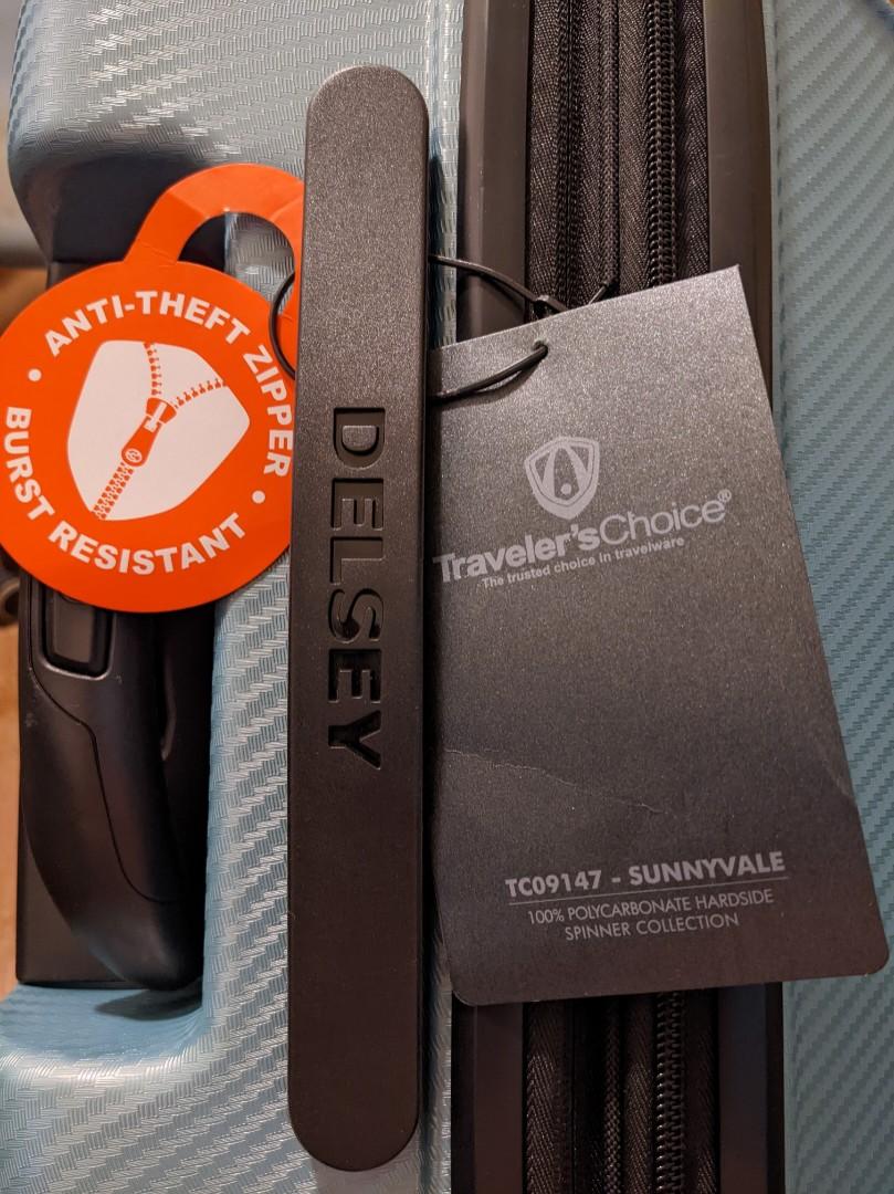 30kgs LARGE 25" spinner upright suitcase, expandable, secure zipper