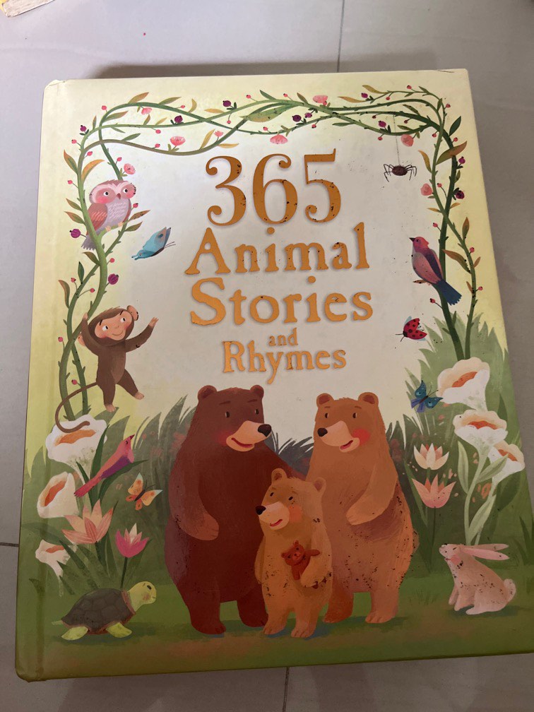 365 Animal Stories and Rhymes (Hard Cover), Hobbies & Toys, Books &  Magazines, Children's Books on Carousell