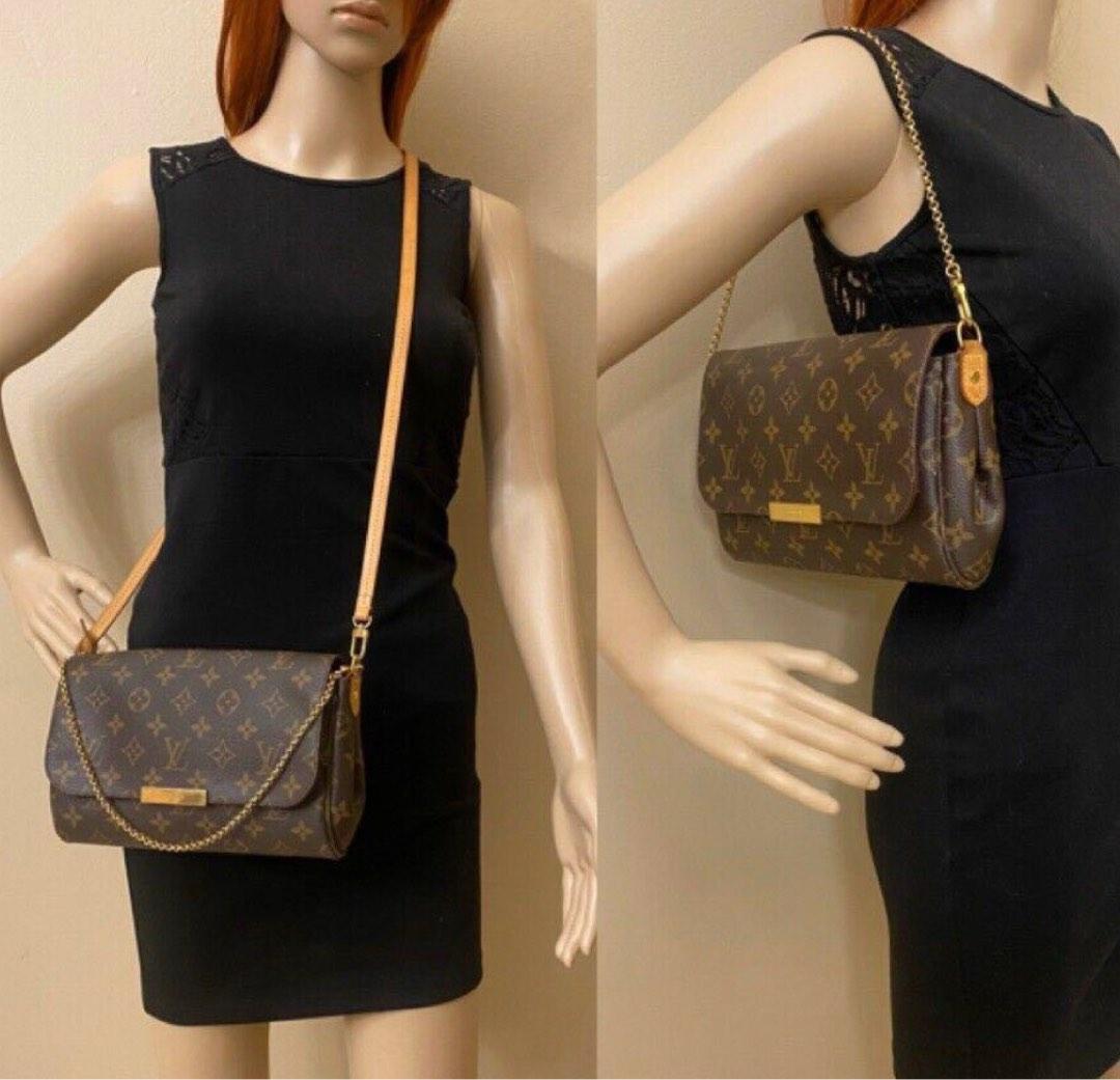 Louis Vuitton Favorite MM Handbag/Shoulder/Handcarry Bags, Luxury, Bags &  Wallets on Carousell