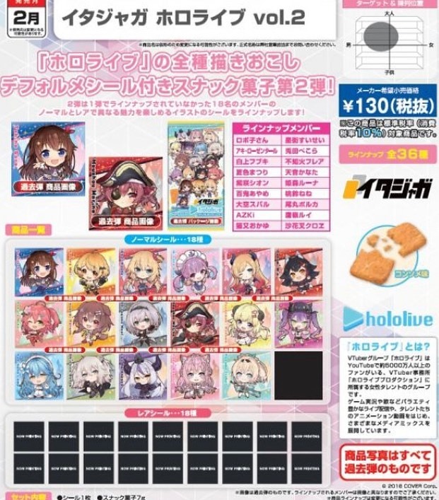 預訂、日版』「イタジャガhololive ホロライブvol.2」, 預購- Carousell
