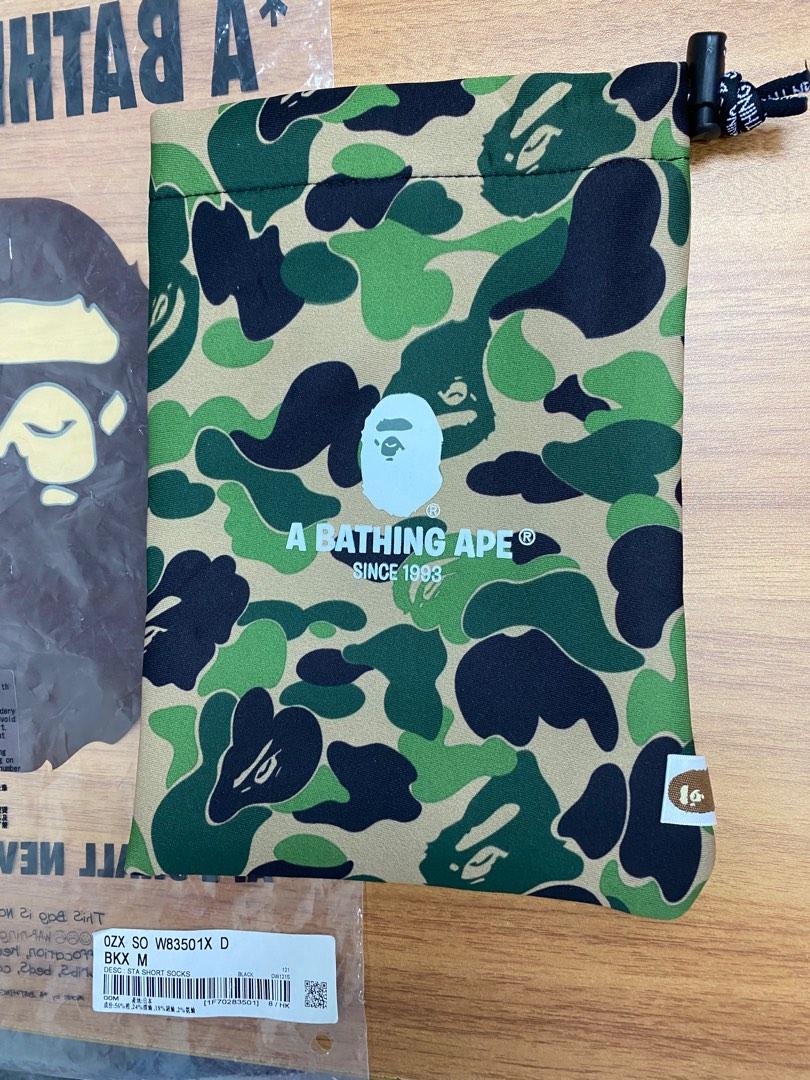 美品 アベイシングエイプ カモフラ BAPE ハイビスカス 長傘 APE - 通販