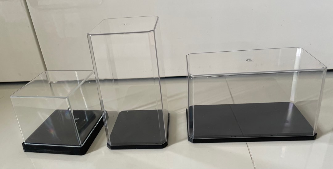 Acrylic Display Box, Hobbies & Toys, Stationery & Craft, Craft Supplies