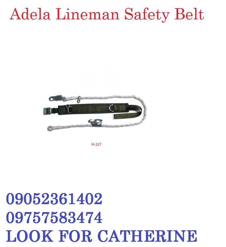 Adela Lineman Safety Belt, Commercial & Industrial, Industrial Equipment on Carousell