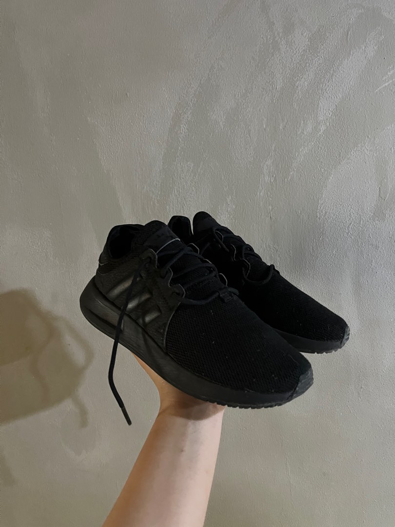Adidas All Black Rubber Shoes Kids Men s Fashion Footwear