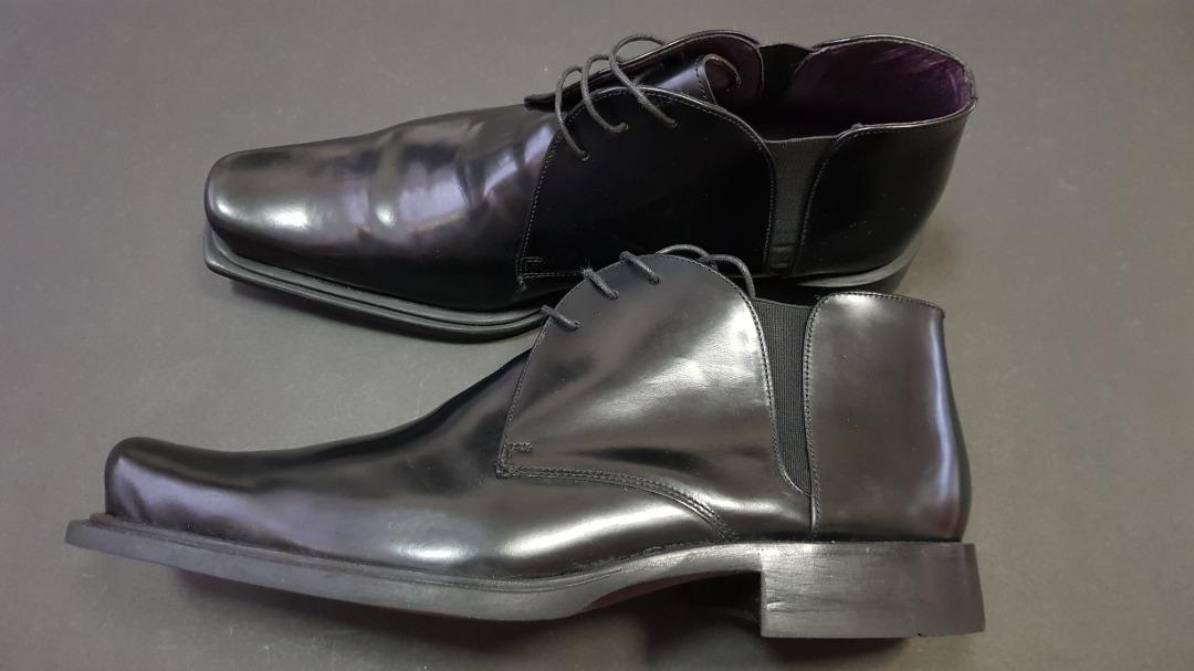 Adidas shoes leather zara hotsell