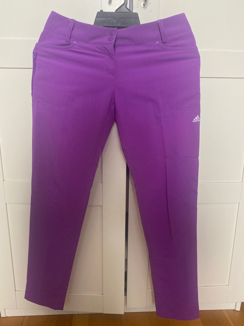 Adidas purple hotsell golf pants