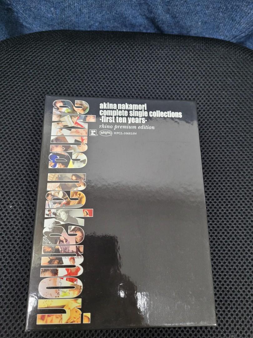 中森明菜AKINA NAKAMORI COMPLETE SINGLE COLLECTIONS FIRST TEN YEARS