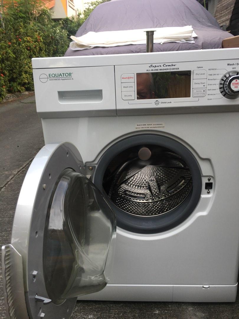 All in one Washer+Dryer super combo, TV & Home Appliances, Washing