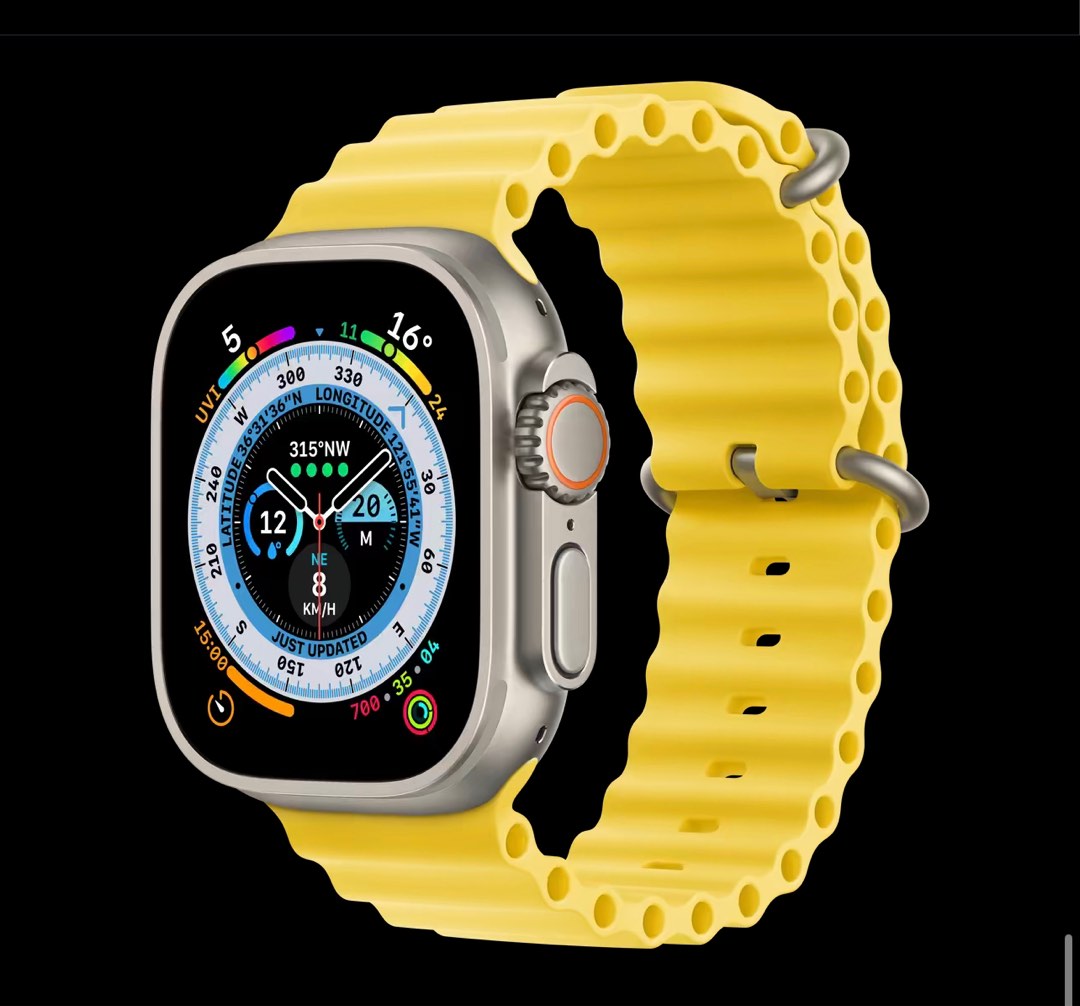 Apple Watch Ultra Ocean Band Midnight, Mobile Phones & Gadgets