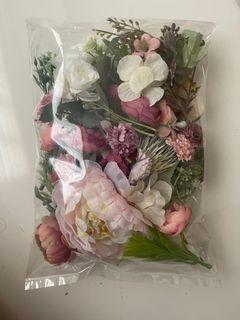 Artificial Flowers (pink shades - Assorted)