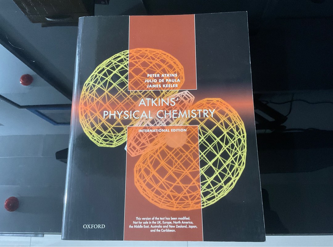 ATKINS' PHYSICAL CHEMISTRY, Hobbies & Toys, Books & Magazines