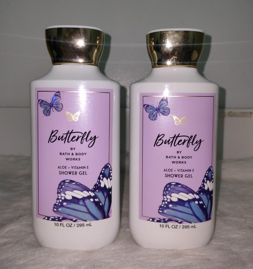 Authentic Bath & Body Works Butterfly Shower Gel, Beauty & Personal