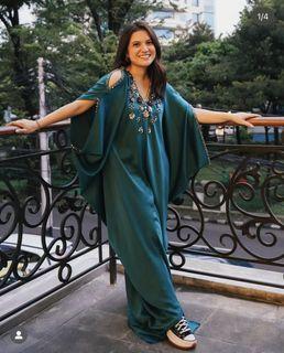Ava prologue kaftan olive