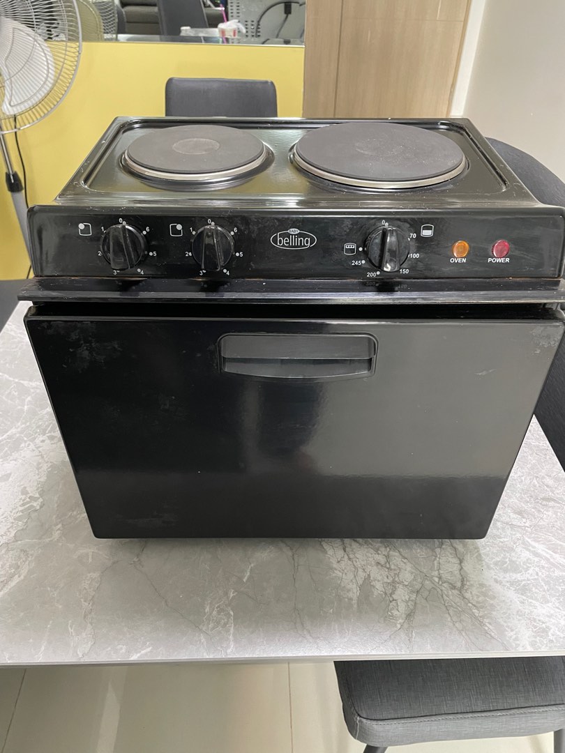 belling single electric fan oven