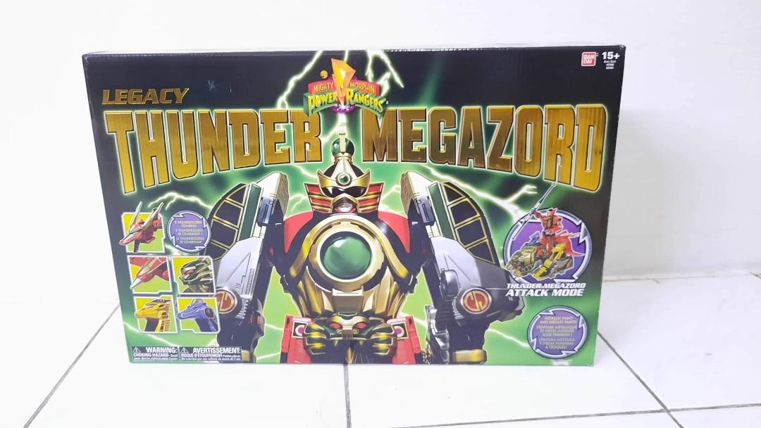 Thunder megazord bandai deals