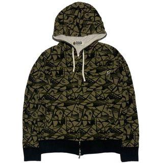 BAPE camo fullzip