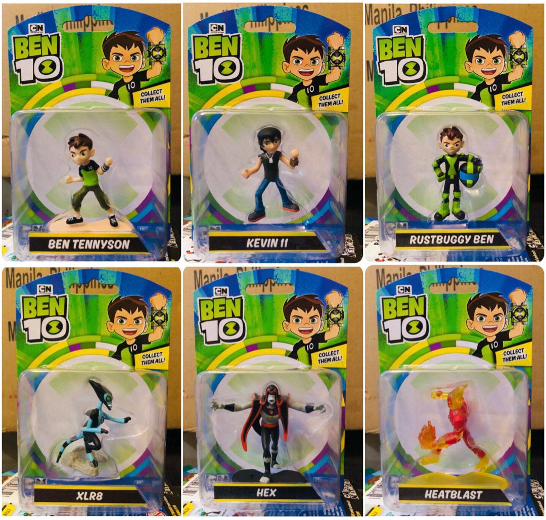 Ben 10 Mini Figures Collectible Blisters Pack, Hobbies & Toys, Toys & Games on Carousell