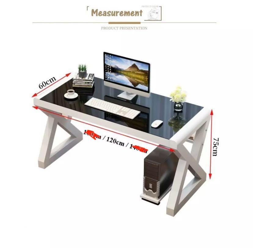 Best WFH setup (sturdy glass table + Samsung 27" monitor + gaming chair