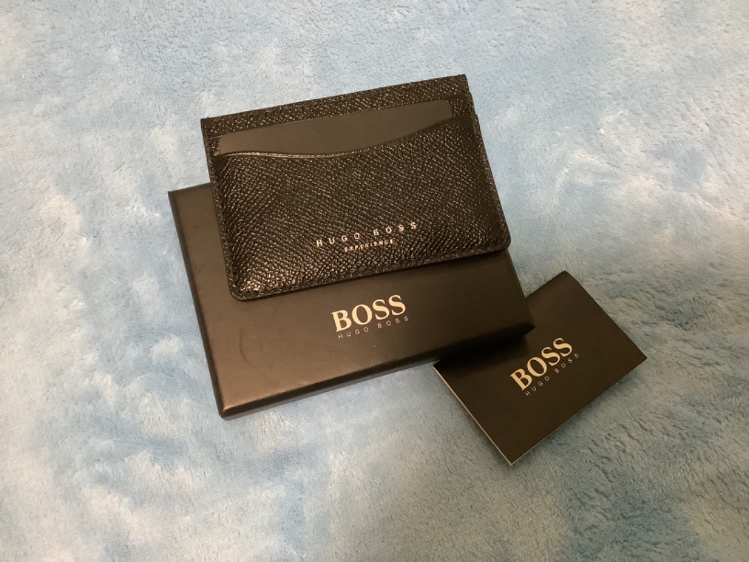 Boss Card Case, Luxury, Bags & Wallets on Carousell