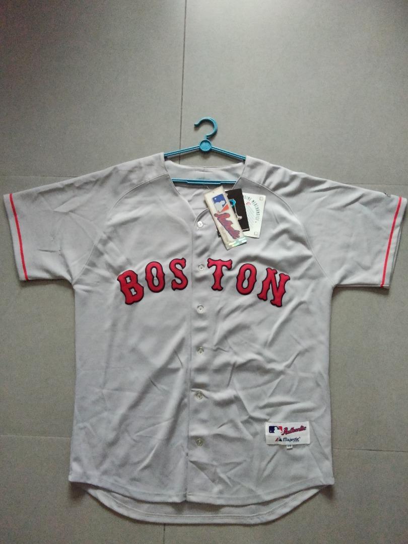 Boston Red Sox Daisuke Matsuzaka Baseball Jersey Grey 18