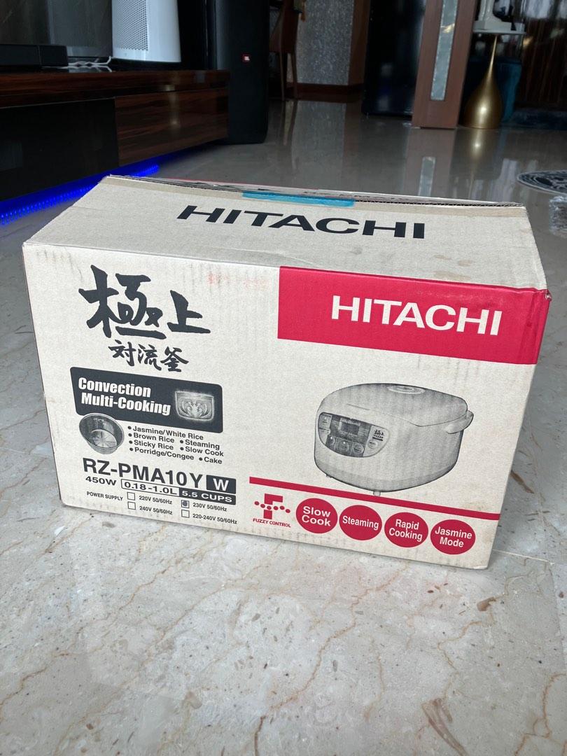 (Brand New) Hitachi Rice Cooker RZPMA10Y W, TV & Home Appliances