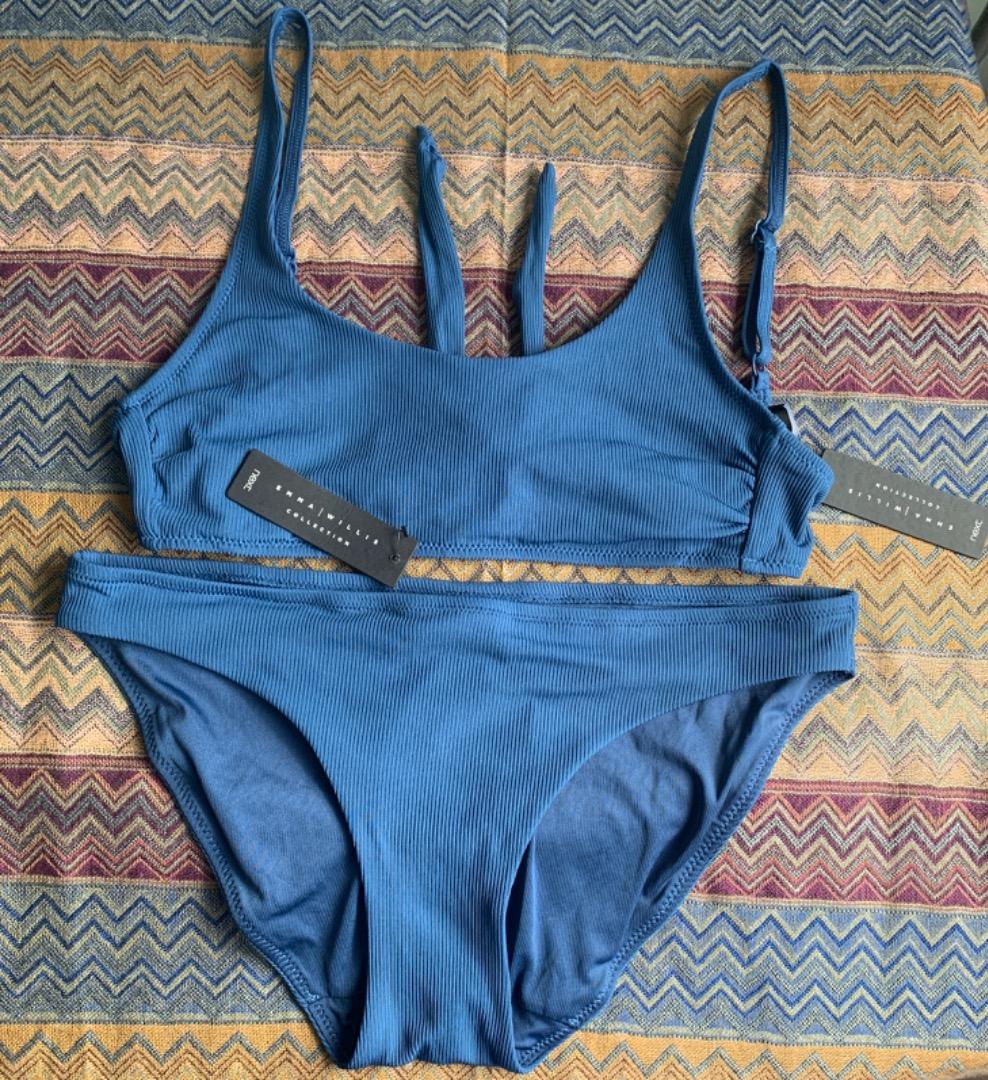 Brand Next tanga blue bikini Emma Willis collection, Women's Fashion