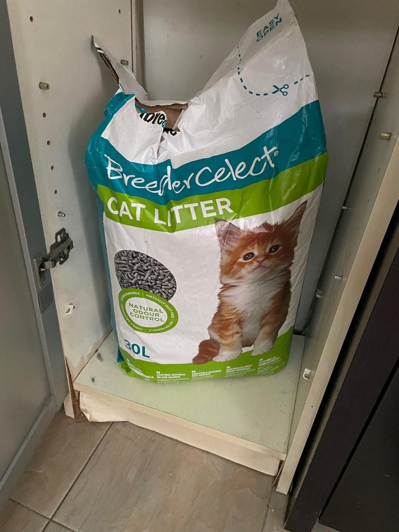 Breeder Celect Cat Litter 30L Pet Supplies Homes Other Pet Accessories on Carousell