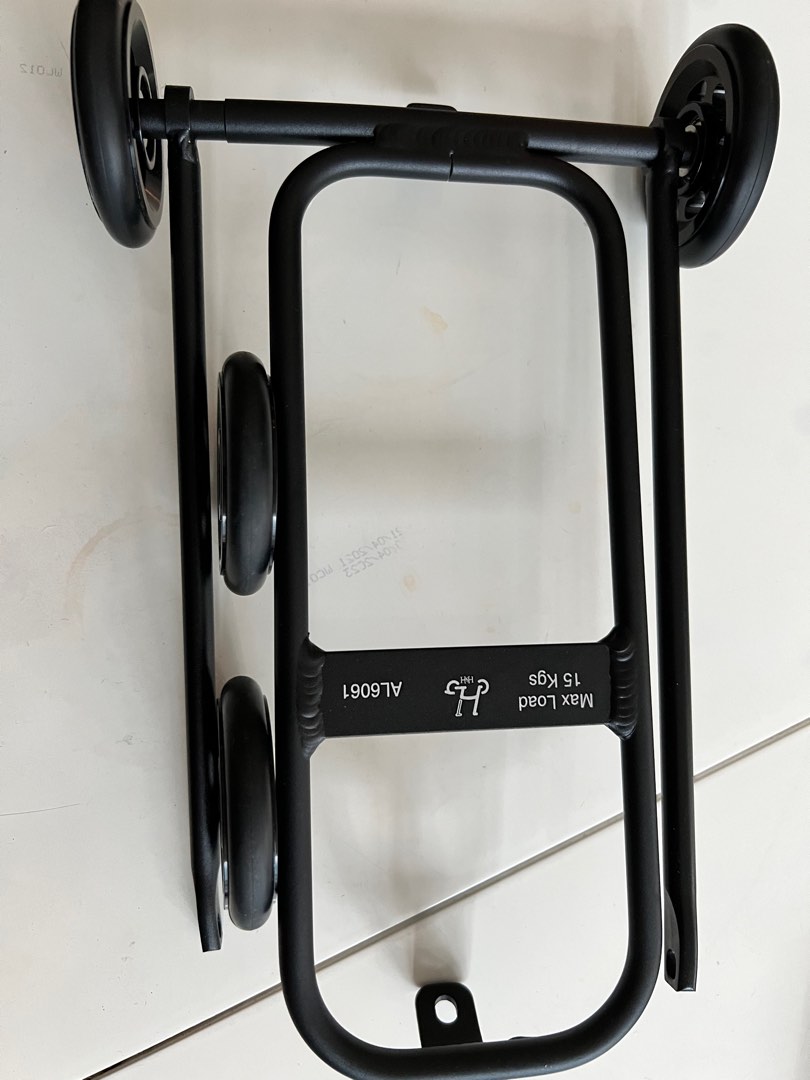 Brompton H&H Rack with Ez Wheels Set, Sports Equipment, Bicycles