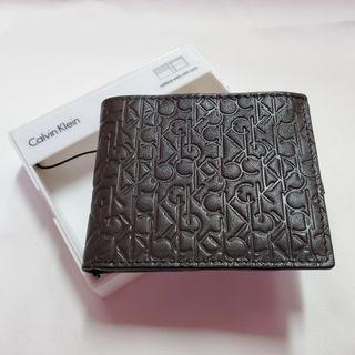 ﻿Calvin Klein Men's Leather Wallet 男裝真皮銀包 附送禮盒 *多色可訂* 全新現貨正品 生日禮物 男朋友禮物