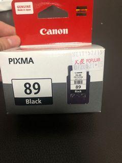 Canon printer cartridge 89 black