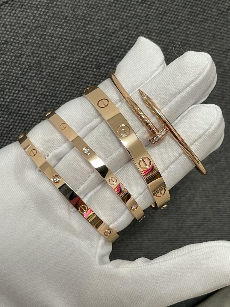 Cartier solid gold bracelet 2025