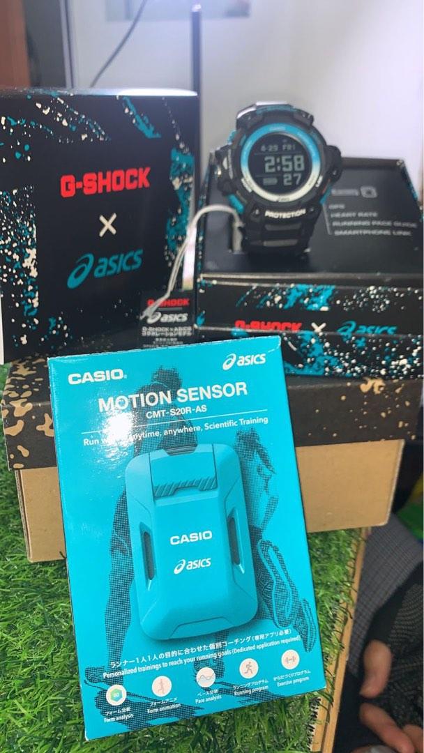 Casio G-SHOCK X ASIC GSR-H1000AS-SET INCLUDE GSR-H1000AS-1 Running watch  casio  CMT-S20R-A, Mobile Phones  Gadgets, Wearables  Smart Watches on Carousell