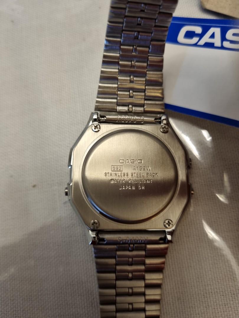 Casio a159w original vs fake hot sale