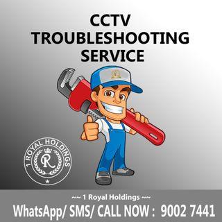 CCTV Repair Services / Troubleshooting / Replacement / Installation