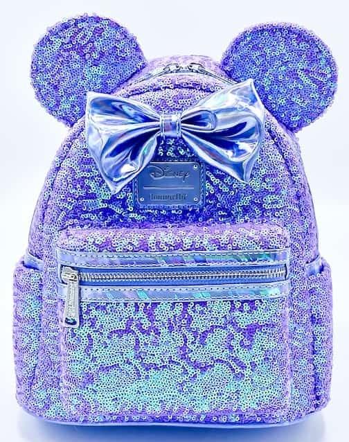 Purple sequin top loungefly backpack