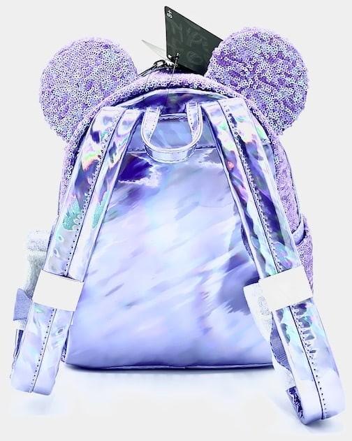 Loungefly purple sequin backpack store