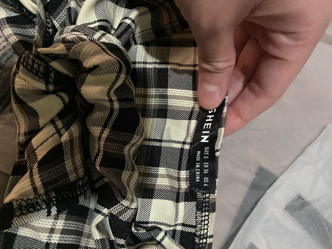SHEIN Checkered bandeau top super cute! (Category: Sleeveless) located in Quezon City. Submitted by hoftroy (Listing ID 1192543677, Image 2). Description: .