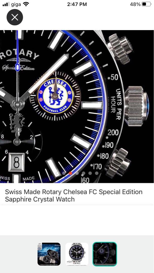 Chelsea FC Special Edition Sapphire Crystal Watch