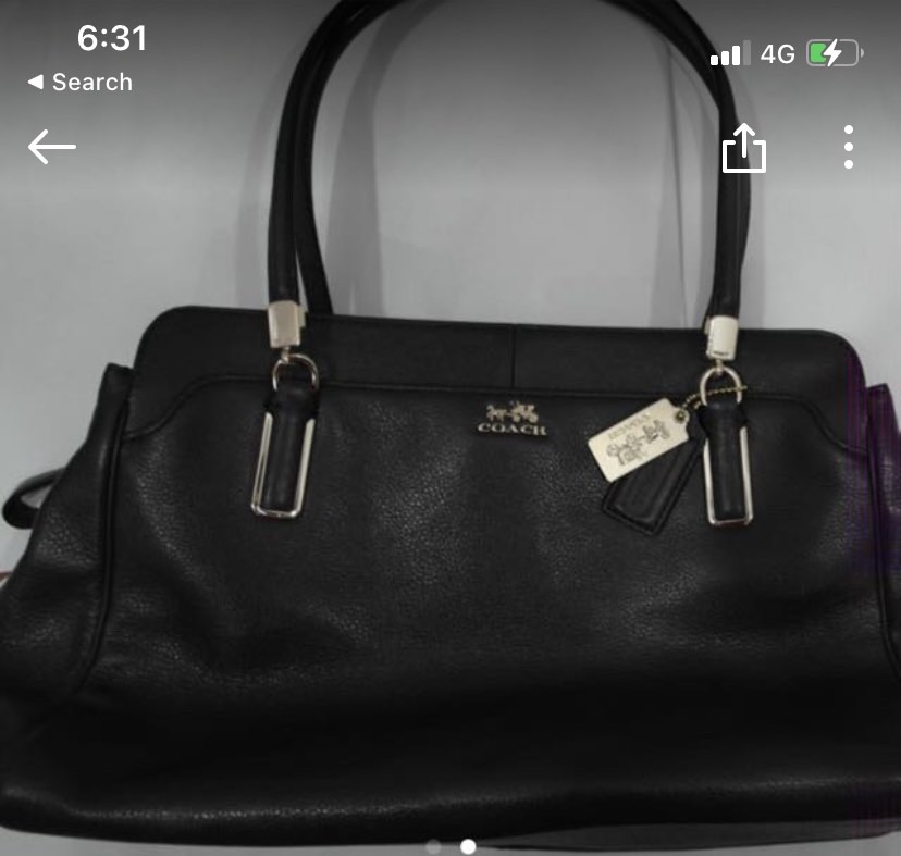 Coach Madison Leather Kimberly Carryall, Luxury, Bags & Wallets on ...