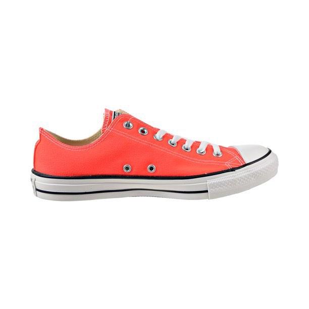 Fiery top coral converse