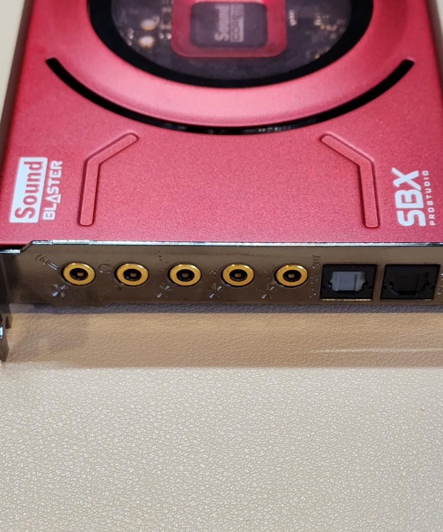 Creative Sound Blaster Z Soundcard, Audio, Soundbars, Speakers