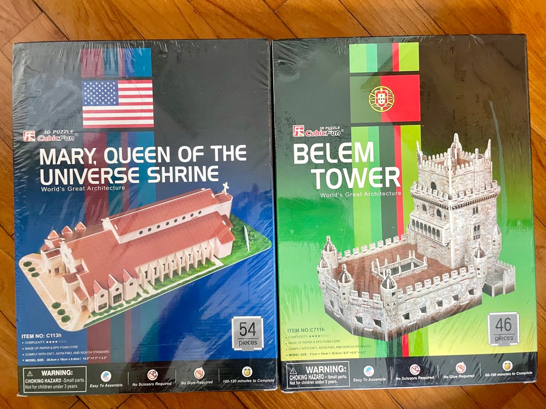 CubicFun 3D puzzles, Hobbies & Toys, Toys & Games on Carousell