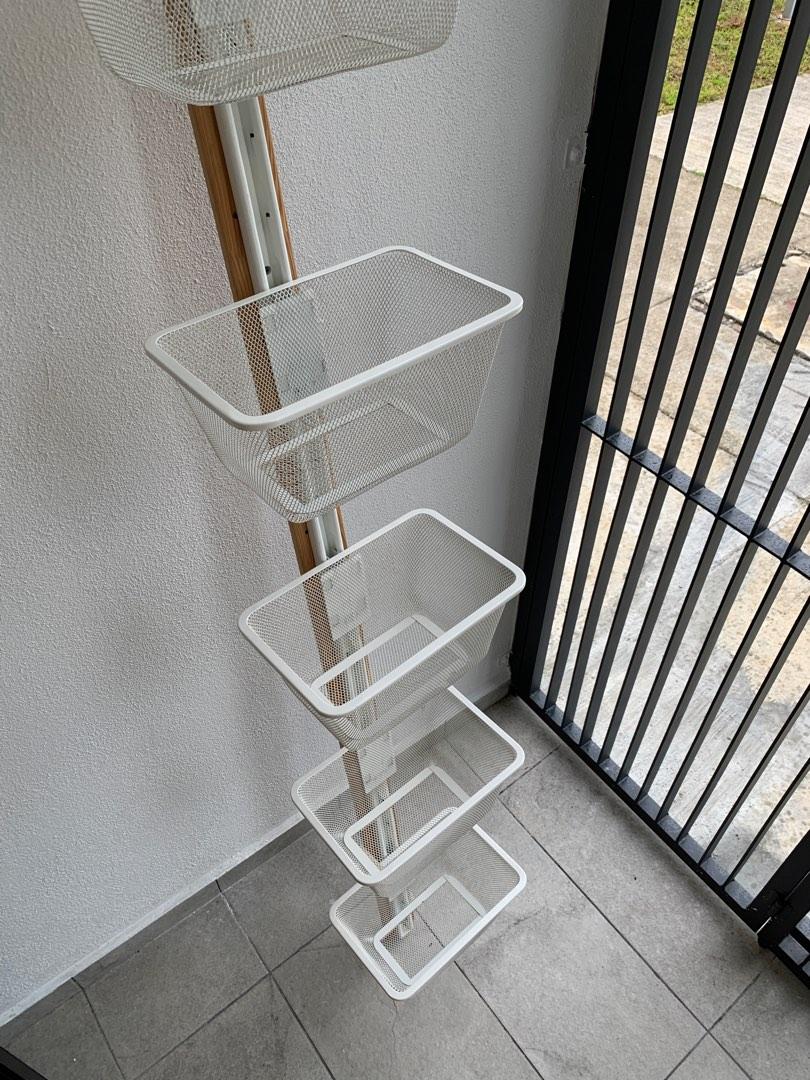 Custom IKEA ALGOT Mesh Basket, Furniture & Home Living, Home