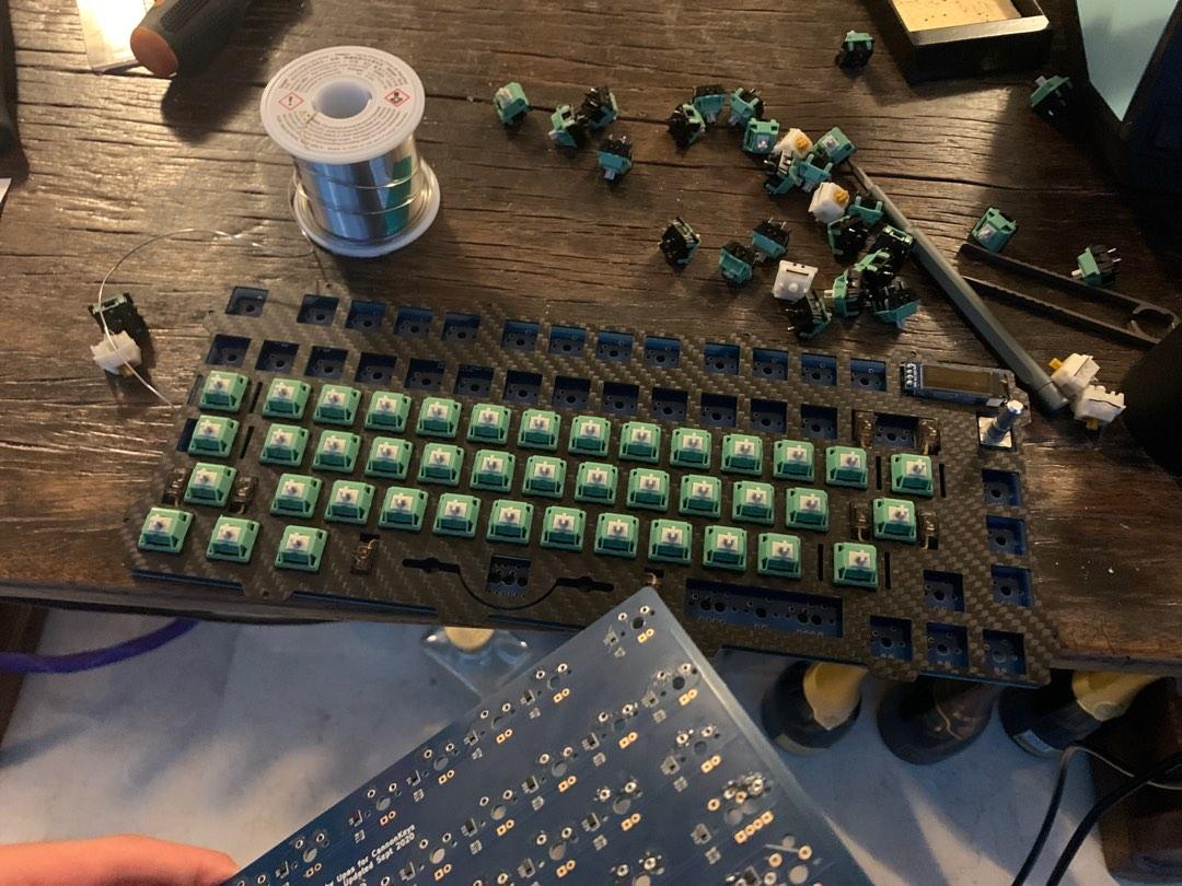 Custom keyboard solder and desolder service, 電腦＆科技, 電腦周邊及配件, 電腦鍵盤及相關產品