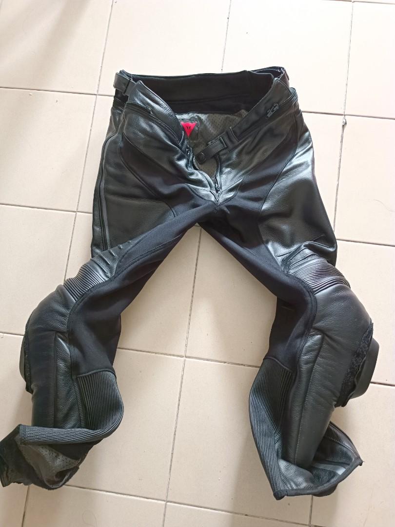 Rekurv Rekurv C-10.03 leather combi trousers
