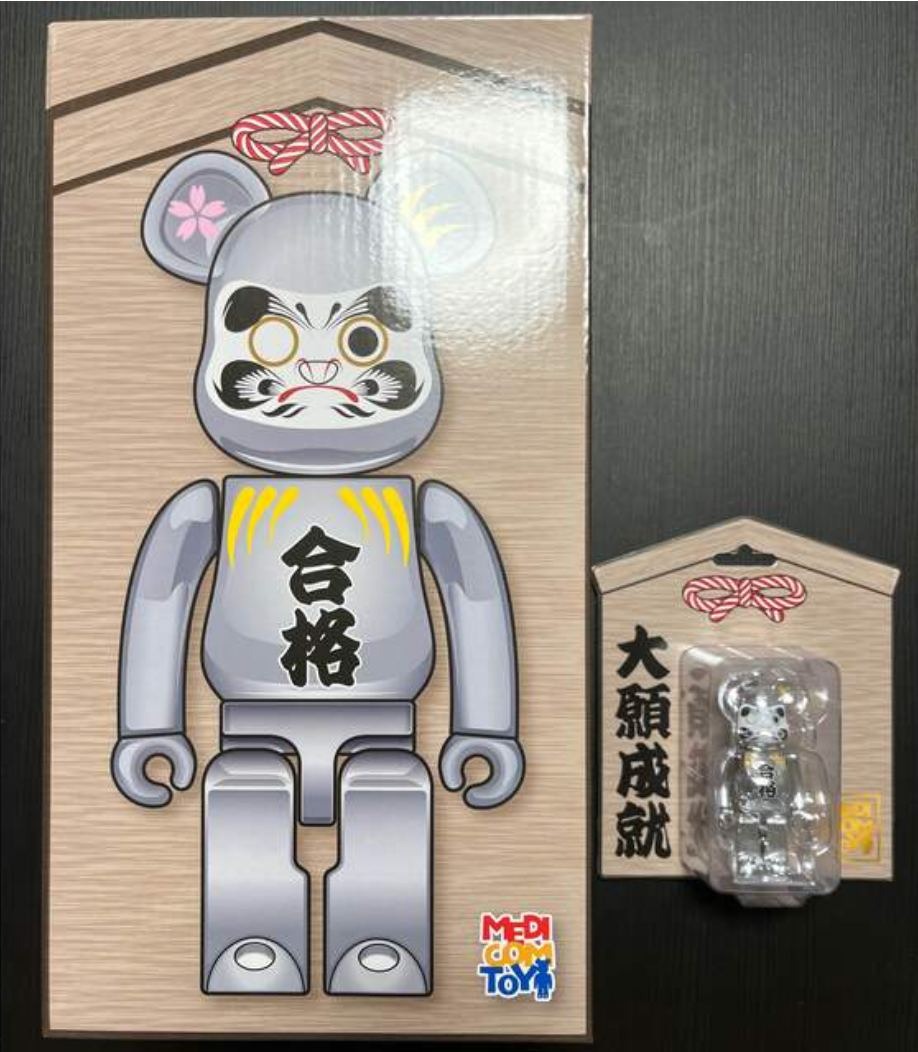 BE@RBRICK Series 47 Secret Daruma TBS 100% – Figurine Collector Rare