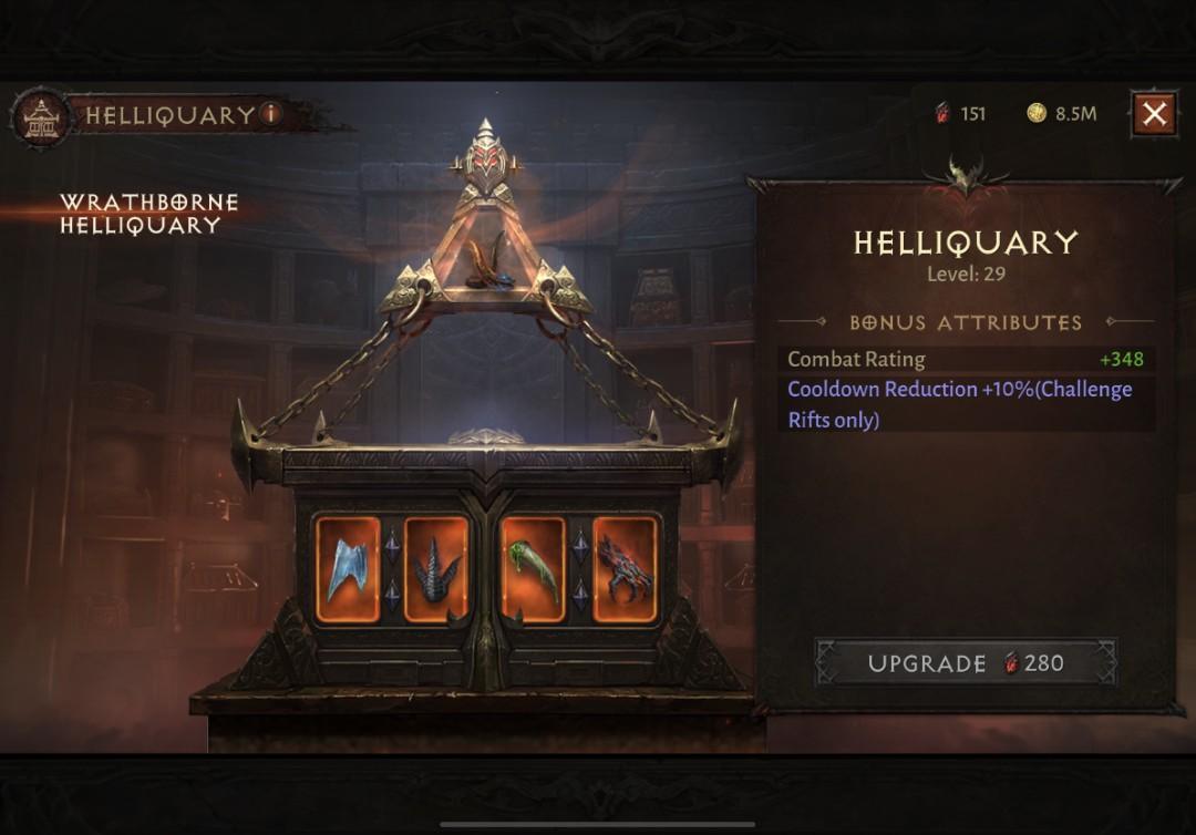 Diablo Immortal Account 3k+ Reso Crusader for sale, Video Gaming