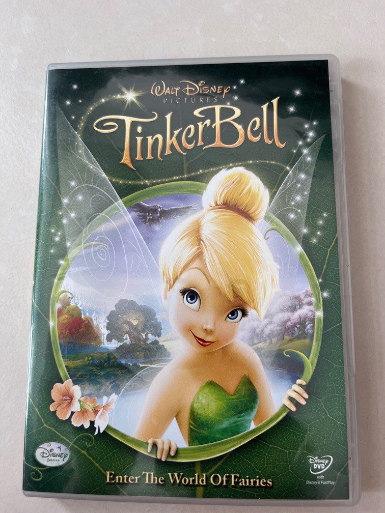 Disney- TinkerBell, Hobbies & Toys, Music & Media, CDs & DVDs on Carousell