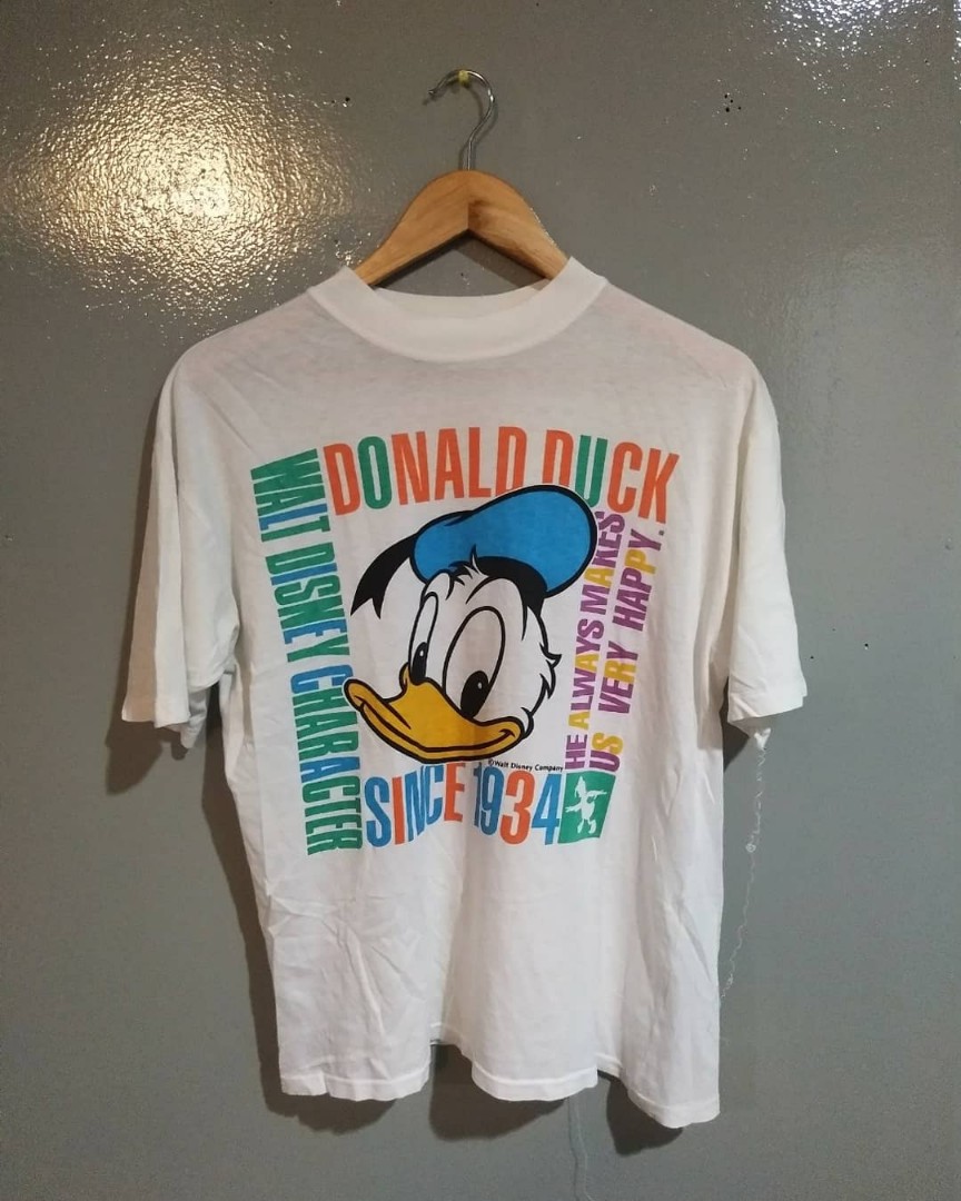 Donald duck, Men's Fashion, Tops & Sets, Formal Shirts on Carousell