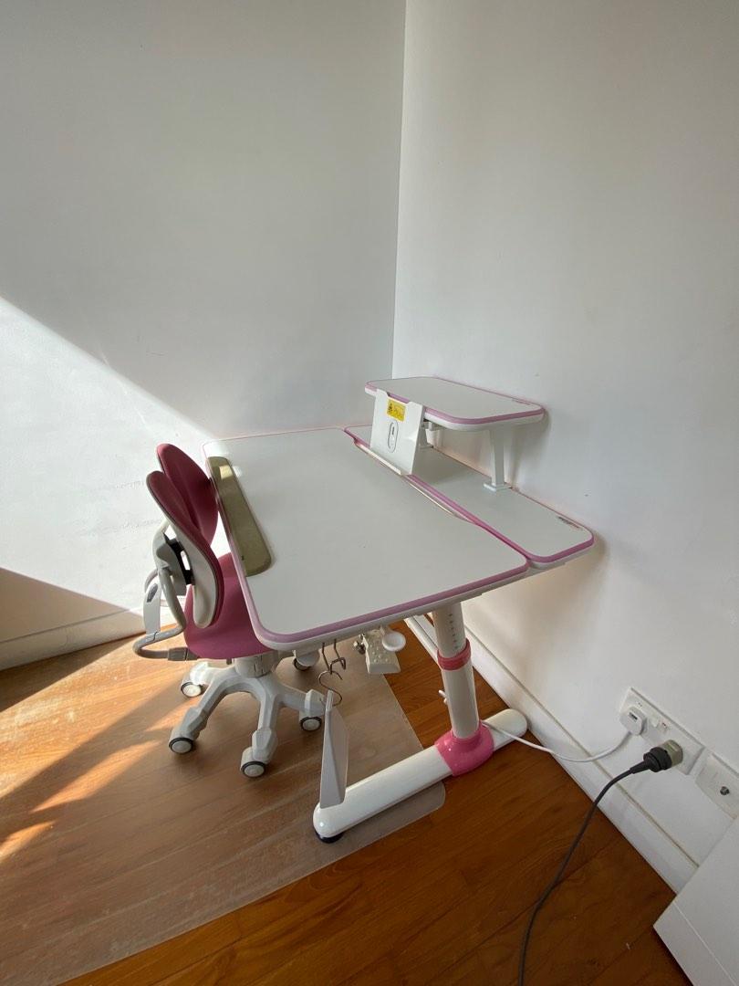 Ergonomic Study Table and Chair, Furniture & Home Living, Furniture